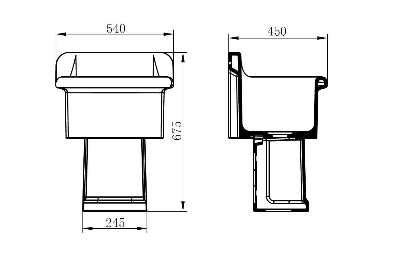 Mop lavabo 15027